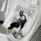2025 T276 JD  White Pure Cotton T-shirt