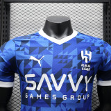 24/25 Al-Hilal Home Player Version Soccer Jersey