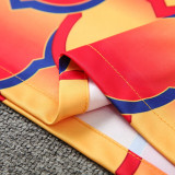 24/25 BAR Red &Yellow Tank top and shorts suit