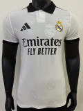 25/26 RMA White Team Logo Special Edition Player Version Soccer Jersey