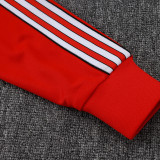 25/26  Man Utd Red & Black pants Jacket Tracksuit#A2528黑裤