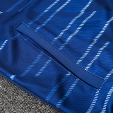 24/25 INT Light Royal Blue Kids Inkjet Jacket Tracksuit#E957(童装)