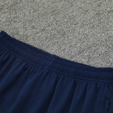 24/25 Marseille Lake Blue Half Pull Tracksuit  (半拉链)