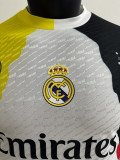 25/26 RMA  C-RONALDO Co Branded Edition Player Version  Soccer Jersey黄白领