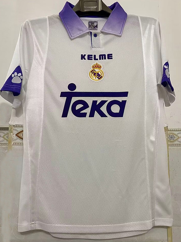 1997/1998 RMA Home Retro Soccer Jersey