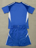 25/26 Aberdeen  Goalkeeper Blue Kids Soccer Jersey