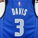 22/23 Dallas Mavericks DAVIS #3 Blue  Top Quality Hot Pressing  NBA Jersey