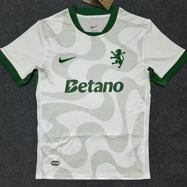 25/26 Sporting Lisbon Away Fans Soccer Jersey