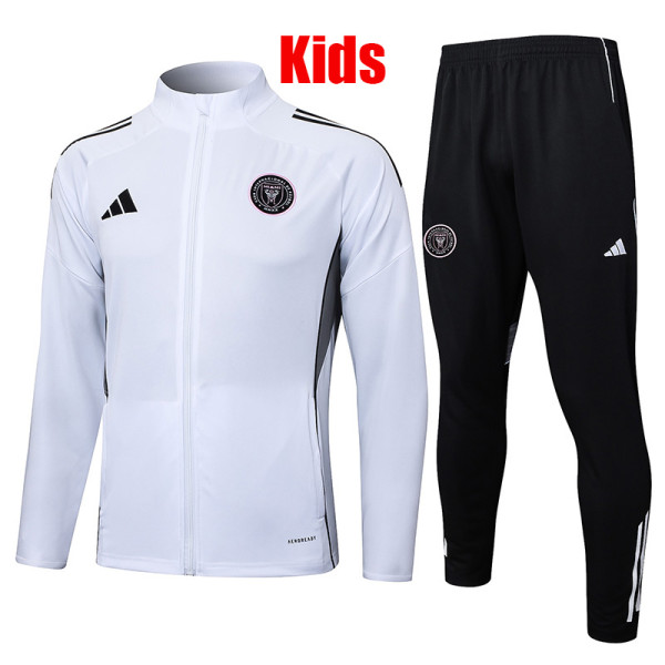 25/26 Inter Miami White  Kids Jacket Tracksuit #E2561童装