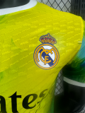 25/26 RMA Fluorescent Green Player Version Soccer Jersey