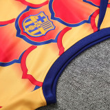 24/25 BAR Red &Yellow Tank top and shorts suit