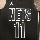 22/23 NETS IRVING #11 Black Top Quality Hot Pressing NBA Jersey (Trapeze Edition)