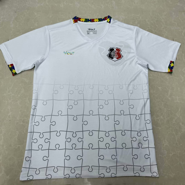 24/25 Santa Cruz FC White Special Edition Fans Soccer Jersey