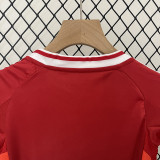 24/25 Man Utd Home Kids Soccer Jersey