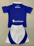 24/25 Strasbourg Home Kids Soccer Jersey