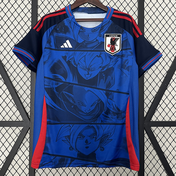 24/25 Japan Blue Dragon Ball Warrior Fans Soccer Jersey