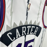25/26 Raptors CARTER # 15 White Retro Edition Top Quality Hot Pressing NBA Jersey