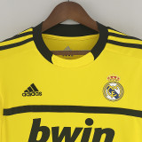 2011/2012 RMA Yellow GoalKeeper Retro Soccer Jersey