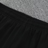 25/26 INT Snake Pattern Black Half Pull Tracksuit  (半拉链)