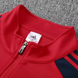 25/26 AD Red  Jacket Tracksuit #2313红色