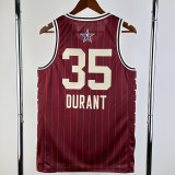 23/24 ALL-STAR DURANT #35 Red Top Quality Hot Pressing NBA Jersey