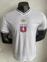 25/26 Lyon 75 th Anniversary Edition White  Player Version Soccer Jersey