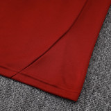 25/26 ARS Maroon Half Pull Tracksuit#E25195 (半拉链)
