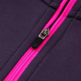 24/25 West Ham Purple Half Pull Tracksuit  (紫色、半拉链)