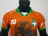 25/26 Cote d'Ivoire Orange Special Edition Player Version Soccer Jersey