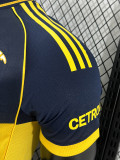 25/26  Boca Juniors Home Player Version Soccer Jersey