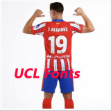 24/25  ATM Home Player Version Soccer Jersey