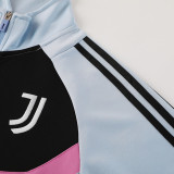 24/25 JUV Grey White Jacket Tracksuit(03)