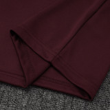 25/26 Bayern Maroon Half Pull Tracksuit #B2512 (半拉链)