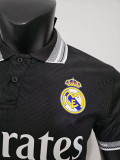 26/27 RMA Black Player Version Polo Shirts