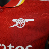 25/26 ARS  Alphabet Pattern Special Edition Red Player Version Soccer Jersey