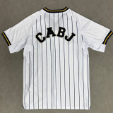 25/26  Boca Juniors White Casusl Edition  Baseball jersey