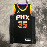 22/23 SUNS DURANT #35 Black Top Quality Hot Pressing NBA Jersey(Trapeze Edition)