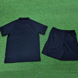 24/25 Marseille 125th Anniversary Edition Black  Kids  Player Version Soccer Jersey