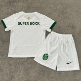 24/25 Sporting Lisbon Away Kids Soccer Jersey