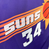 22/23 SUNS BUCKLEY #34 Blue Top Quality Hot Pressing Retro NBA Jersey