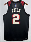 23/24 Trail Blazers AYTON #2 Black City Edition Top Quality Hot Pressing NBA Jersey