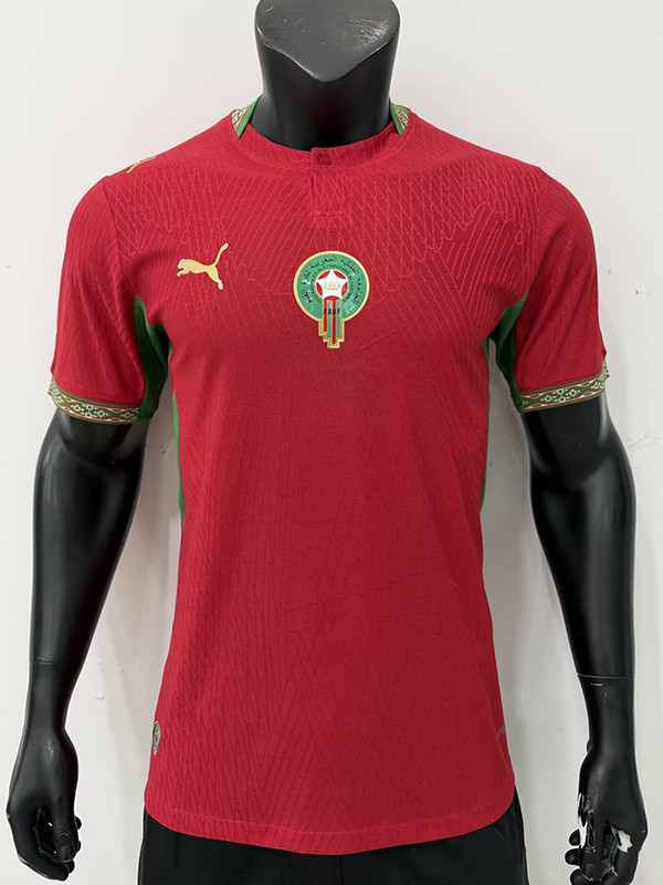 26/27 Morocco Home Player Version Soccer Jersey