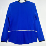 2002/2003 Man Utd Blue Long sleeve Retro Soccer Jersey
