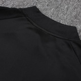 25/26 Argentina Black Half Pull Tracksuit#E25130 (童装\半拉链)