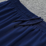 24/25 Marseille Royal Blue Half Pull  Kids tracksuit (童装、半拉链)
