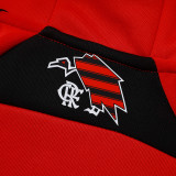25/26 Flamengo Red & Black Jacket Tracksuit #A25109