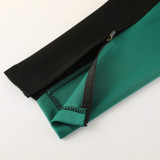 24/25 Man Utd  Black Green Jacket Tracksuit(03)