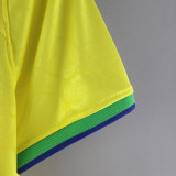22/23 Brazil Home World Cup Women Soccer Jersey (女)