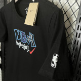2025 T241 NK Slum Dunk Black Pure Cotton  T-shirt