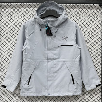 25/26 Archaeopteryx Grey Thickened Assault  Hooded Windbreaker #H003